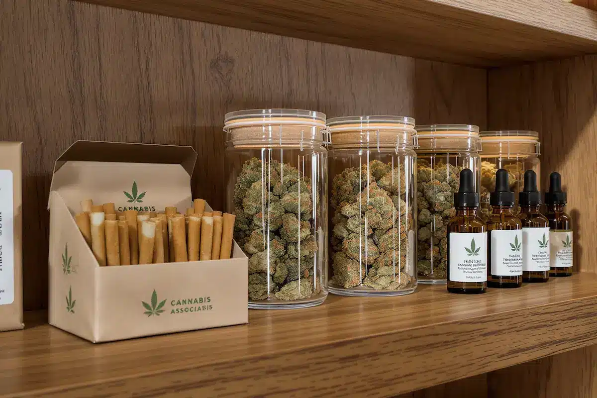 Consommables de cannabis dans les associations