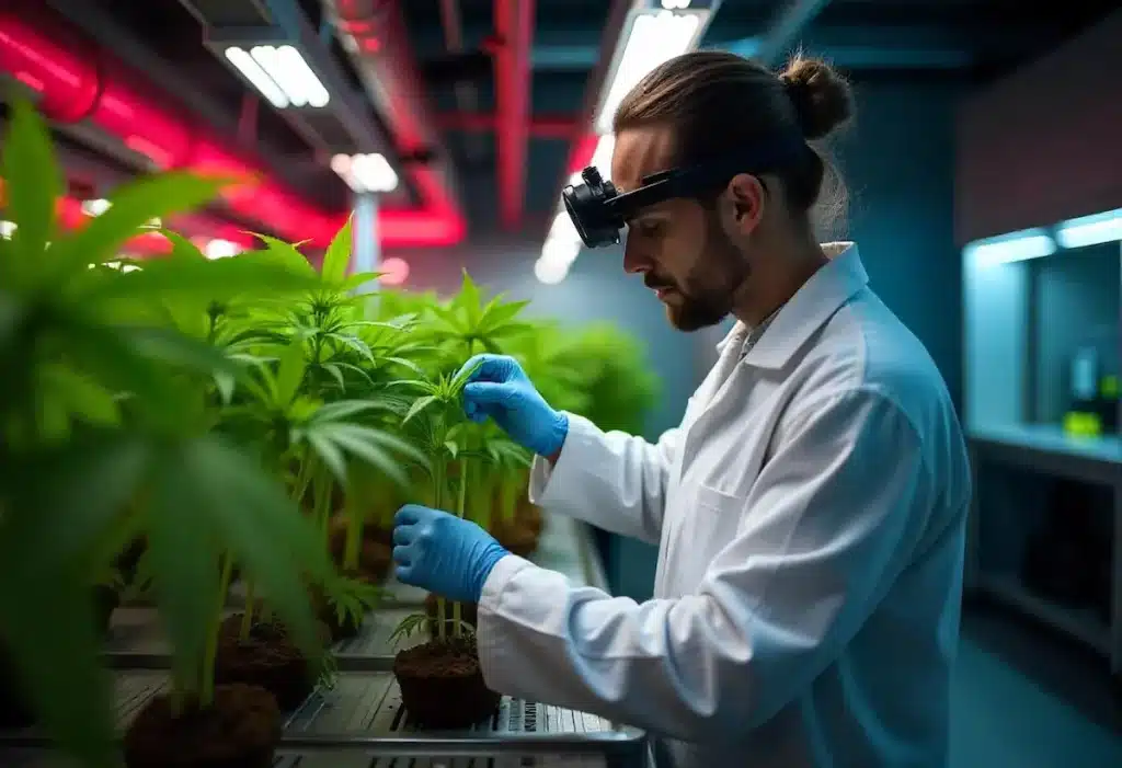 Hydroponic cultivation of marijuana