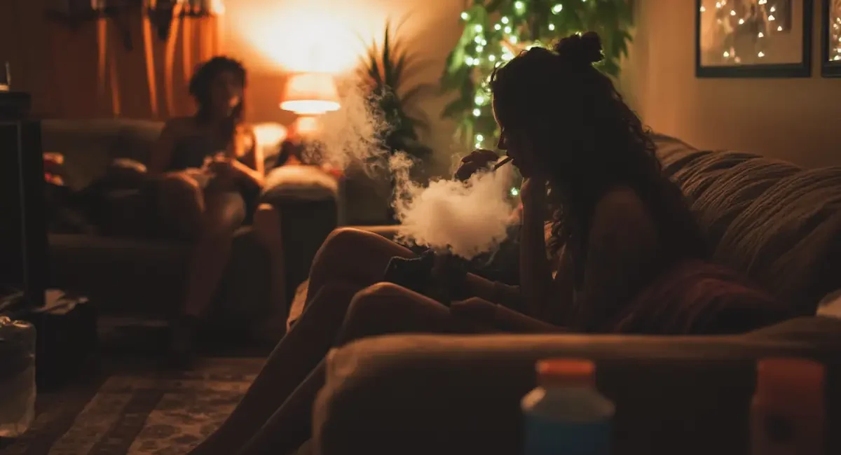 Fumar marihuana por primera vez